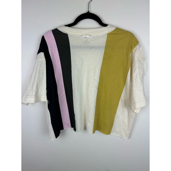 NWOT Free People Movement "Inspire Printed" Tee Small FLAW - Picture 8 of 9